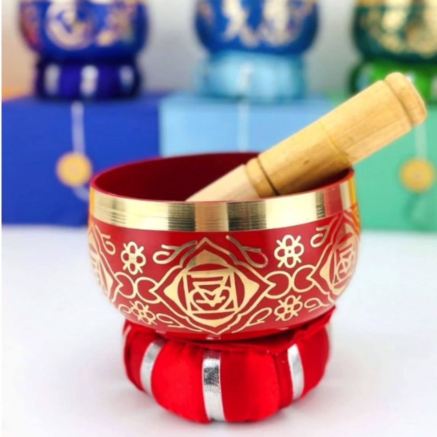 FANTASY GIFTS Singing Bowl With Cushion & Stick