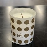 Bougie La Francaise BLF Cedre Brulant White&Gold Candle