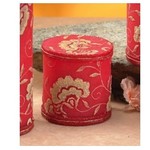 House of Zog Inc. HOZ Red Decorative Flower Candle