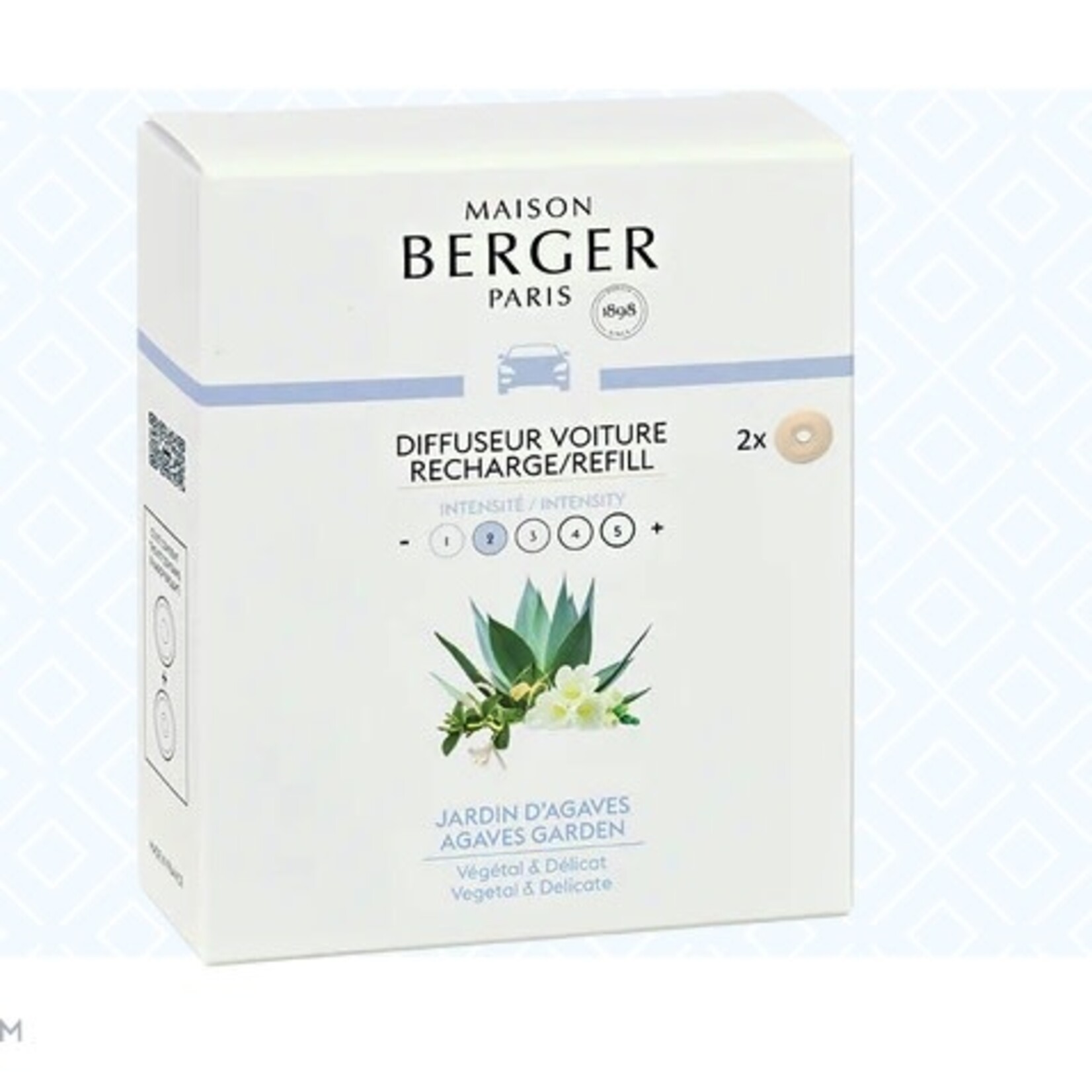 Maison Berger Paris Maison Berger Car Diffuser Refill Agaves Garden