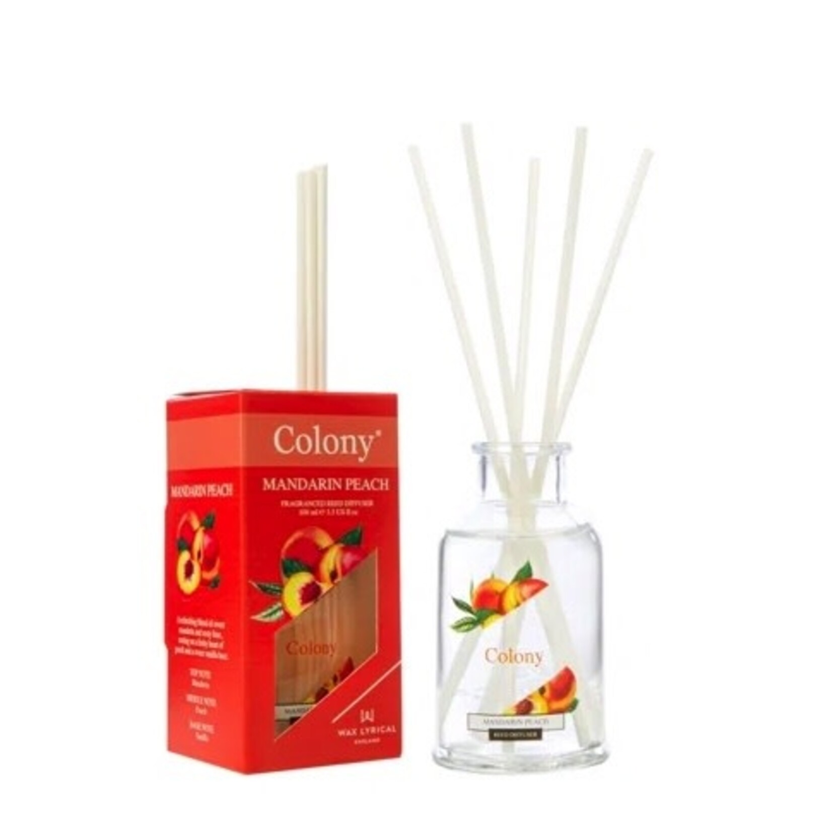 Wax Lyrical Colony Mandarin Peach Reed Diffuser 200 ml