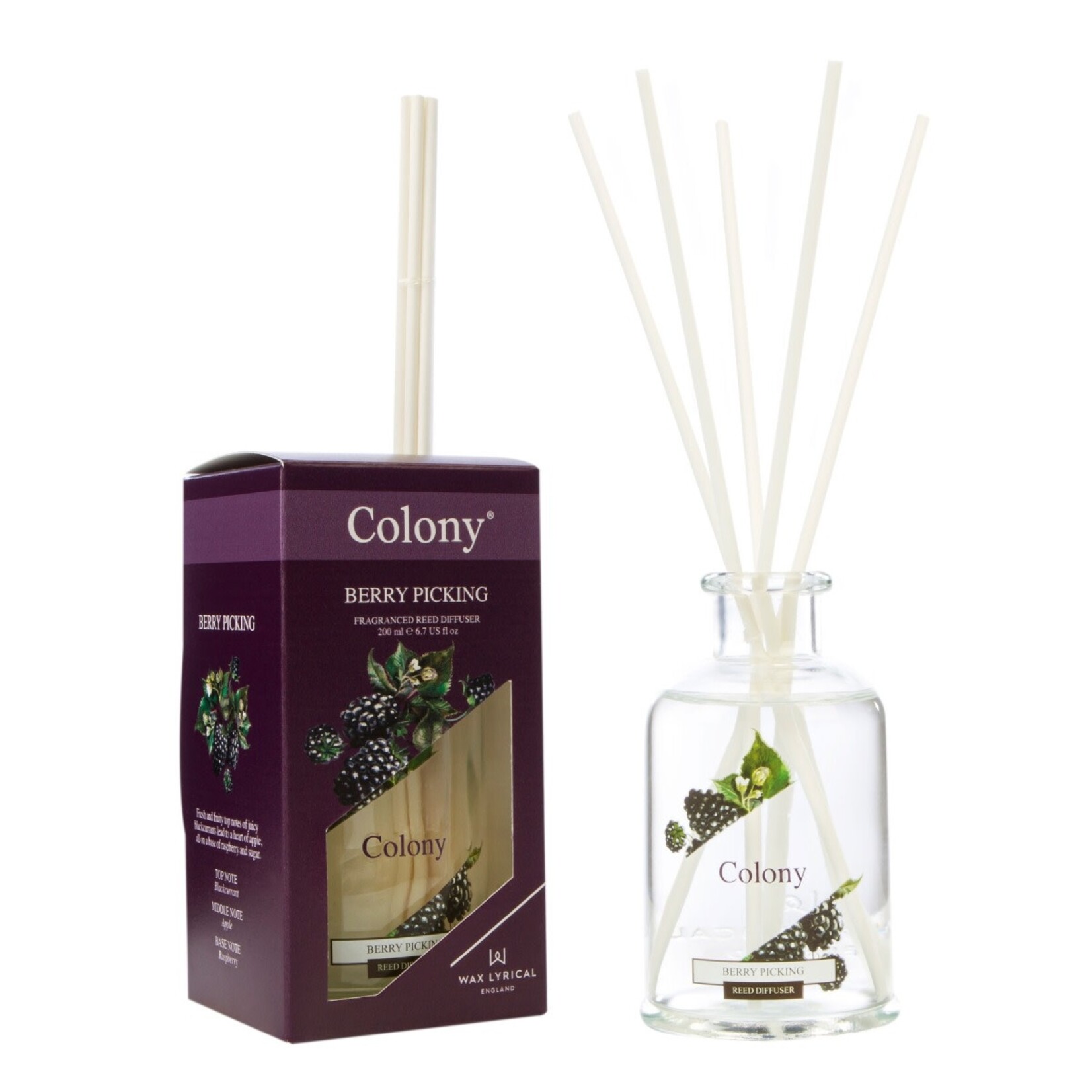 Wax Lyrical Colony Berry Picking Reed Diffuser 200 ml