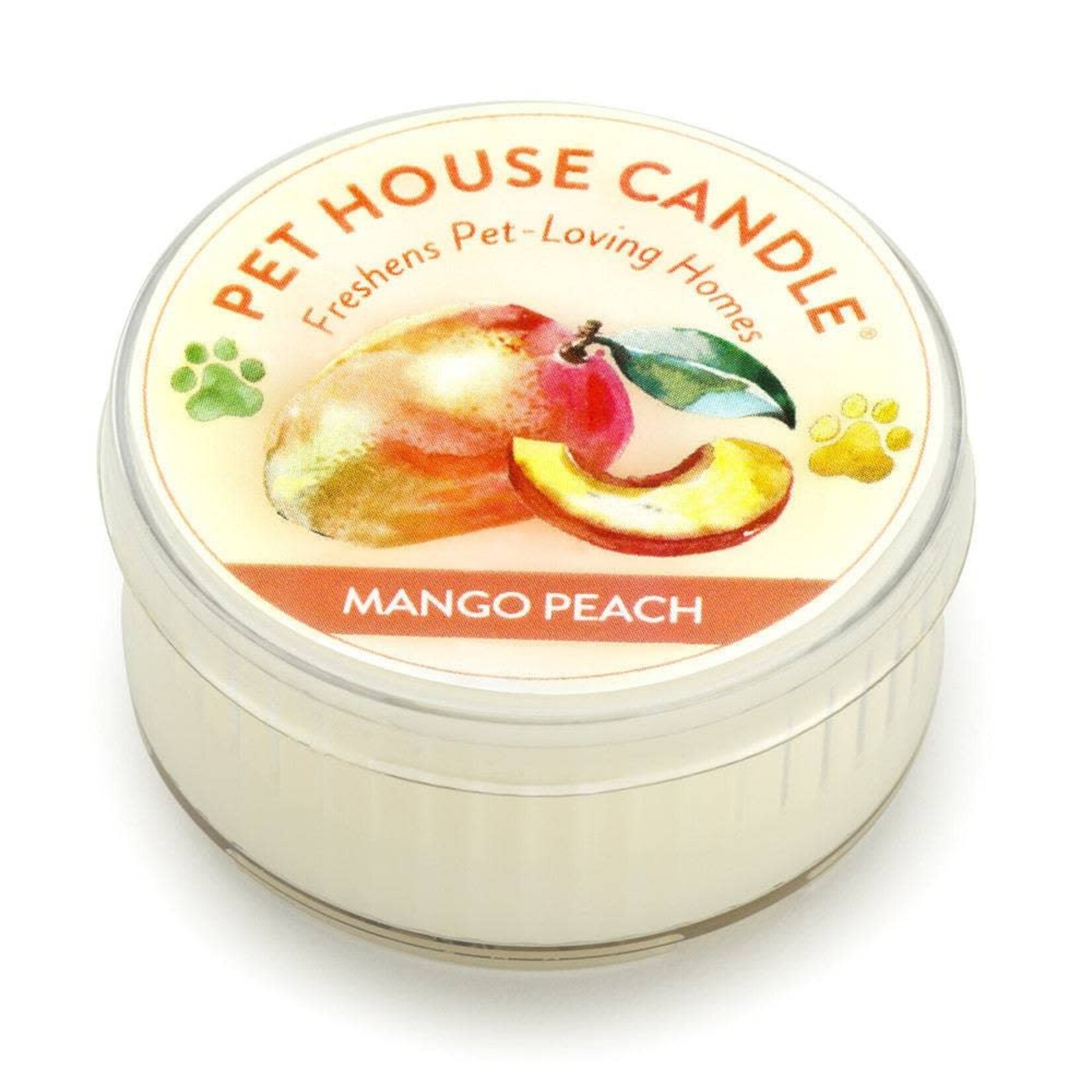 PET HOUSE CANDLE Pet House Mini Candles MANGO PEACH