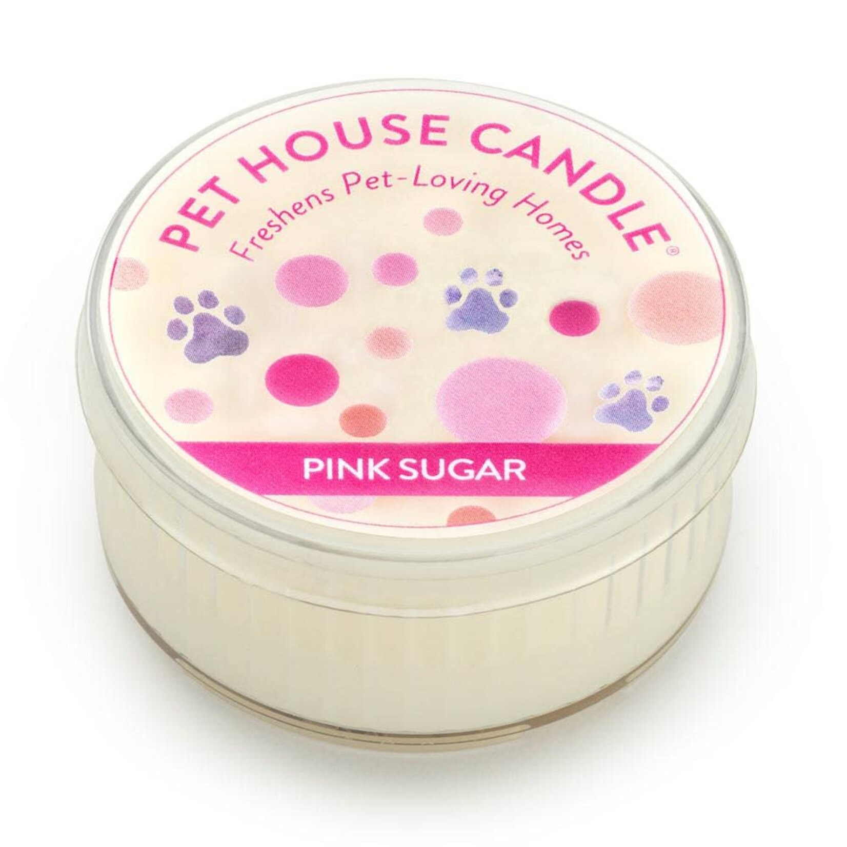 PET HOUSE CANDLE Pet House Mini Candles Pink Sugar