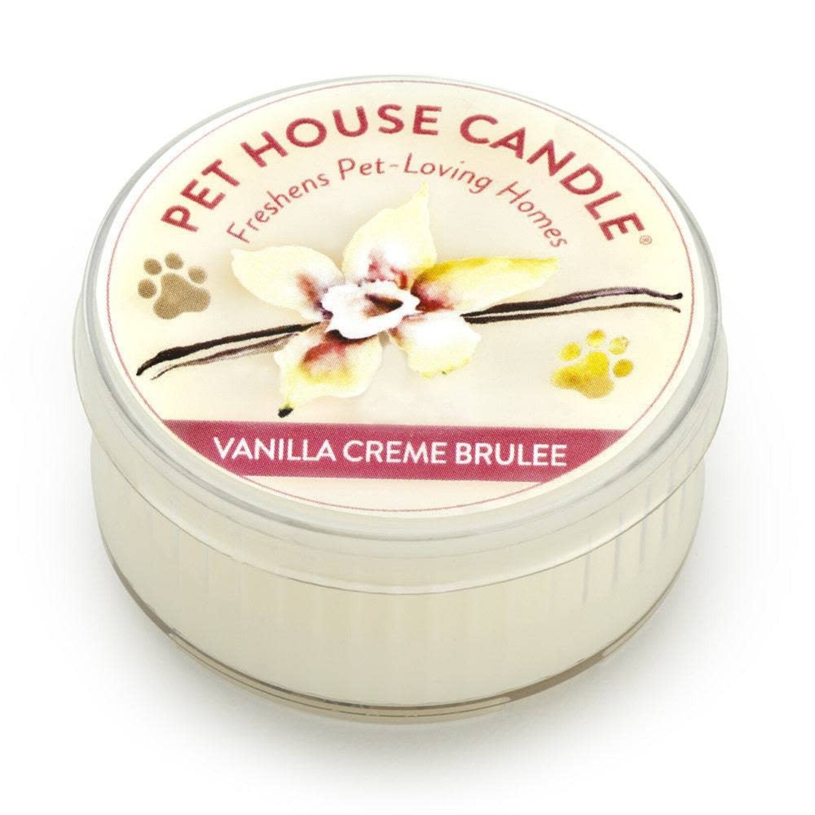 PET HOUSE CANDLE Pet House Mini Candles Vanilla Creme Brulee