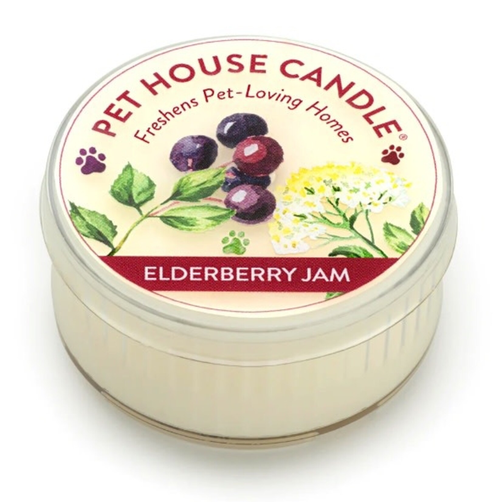 PET HOUSE CANDLE Pet House Mini Candles Elderberry Jam