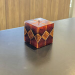 House of Zog Inc. HOZ 3" Diamond Square Pillar Candle