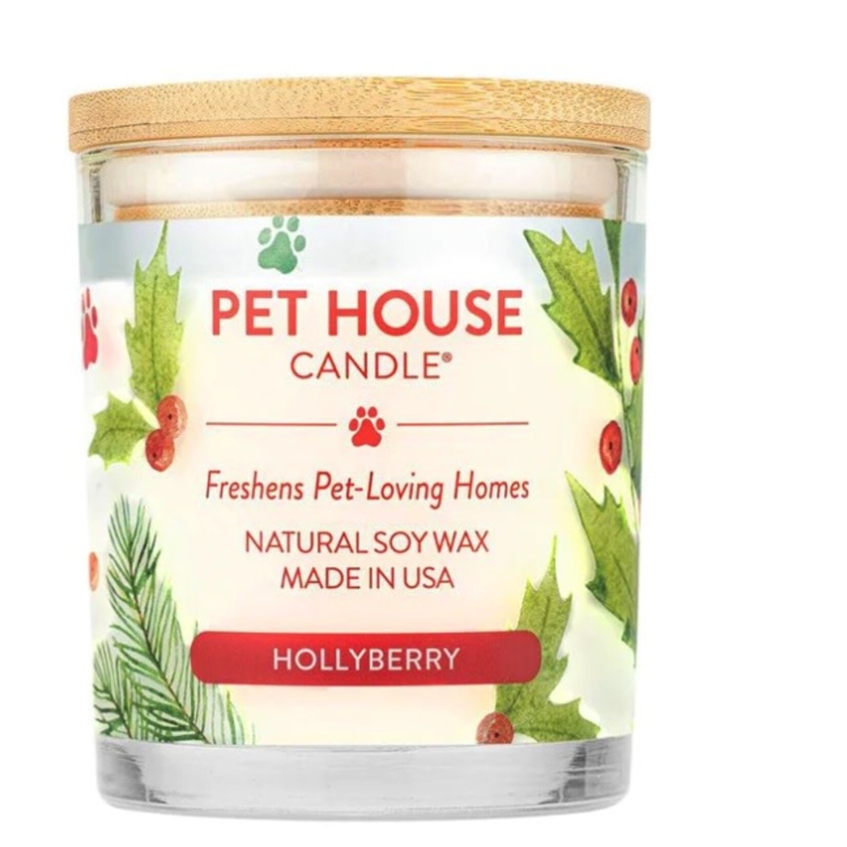 PET HOUSE CANDLE Pet House Candle Hollyberry