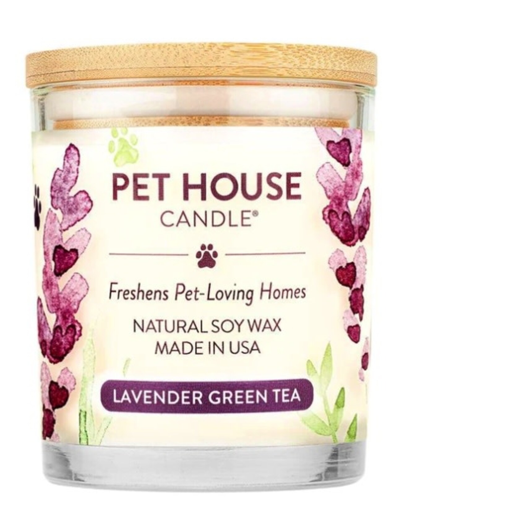 PET HOUSE CANDLE Pet House Candle Lavender Green Tea