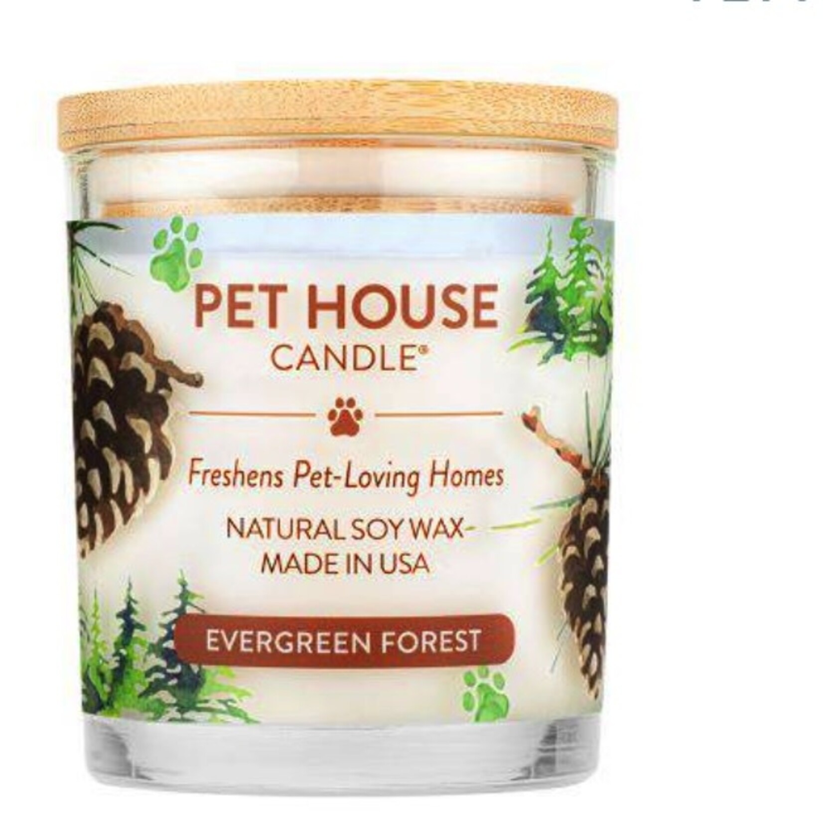 PET HOUSE CANDLE Pet House Candle Evergreen Forest