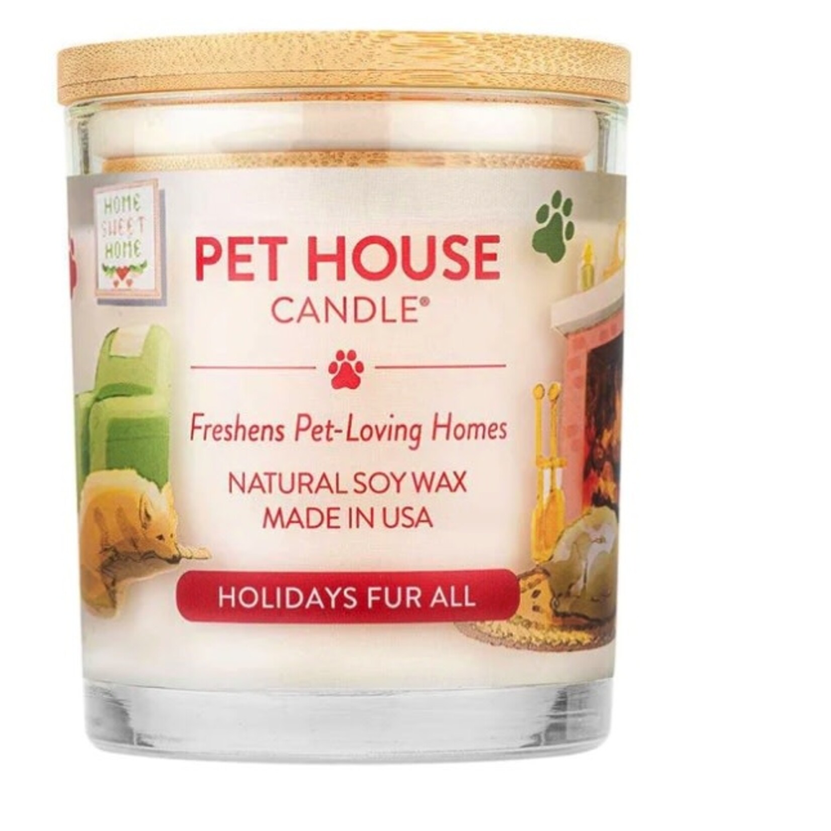 PET HOUSE CANDLE Pet House Candle Holidays Fur all