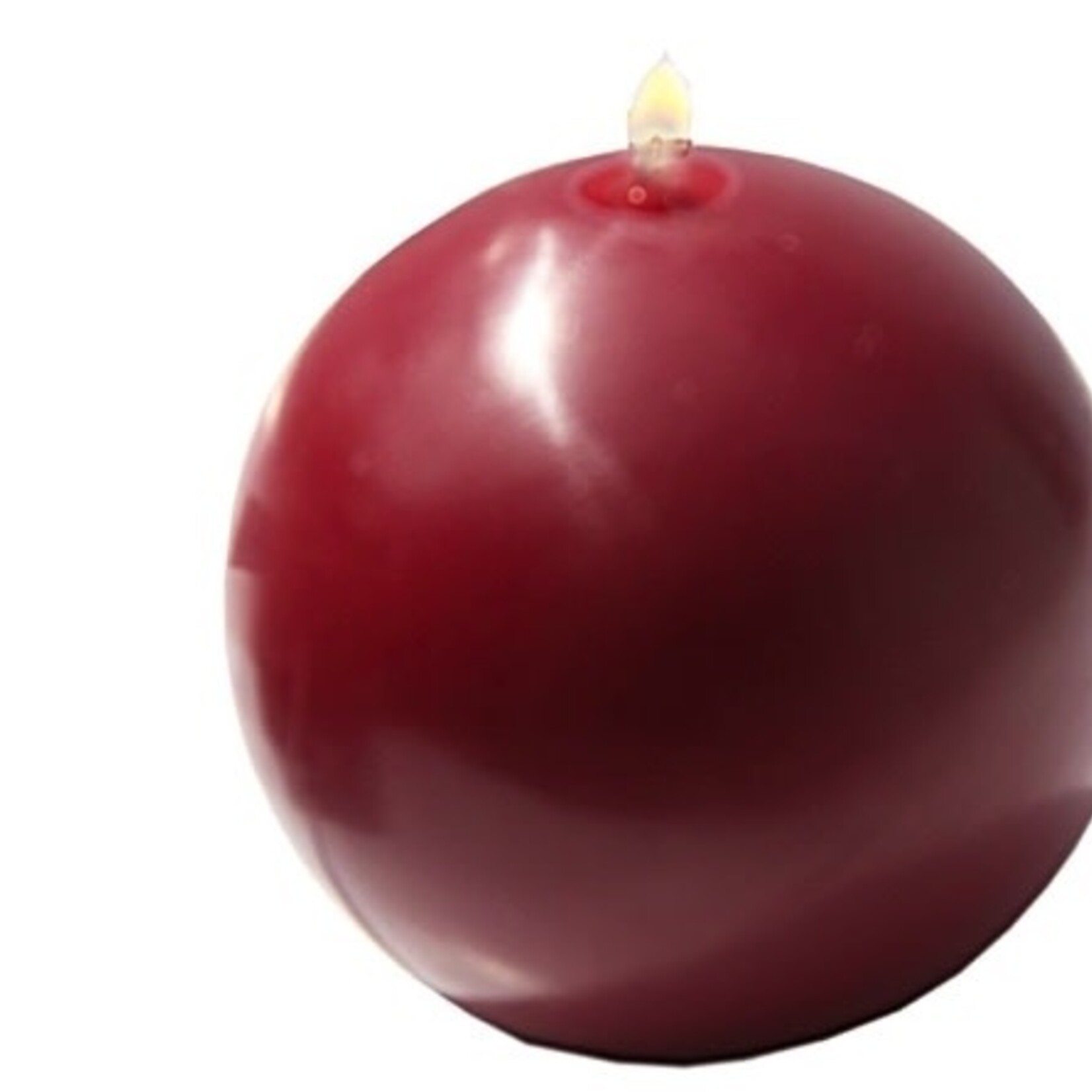 Bougie La Francaise BLF LG ROUND CANDLE RED