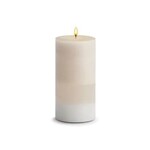 STONE CANDLES STONE CANDLE 3X6 AMBER ROSE