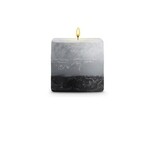 STONE CANDLES Stone Pillar Candle 3X3 SQ