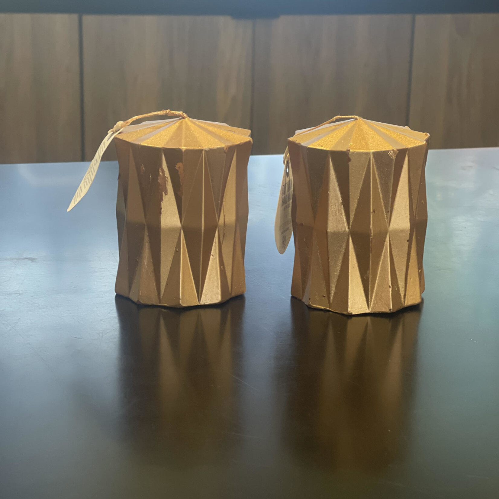 Bougie La Francaise BLF MADE WITH LOVE GEOMETRIC CANDLE GOLD