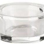 Bougie La Francaise Transparent Glass Tealight Holder