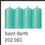 Bougie La Francaise BLF Candle Aquamarine/Saint Barth