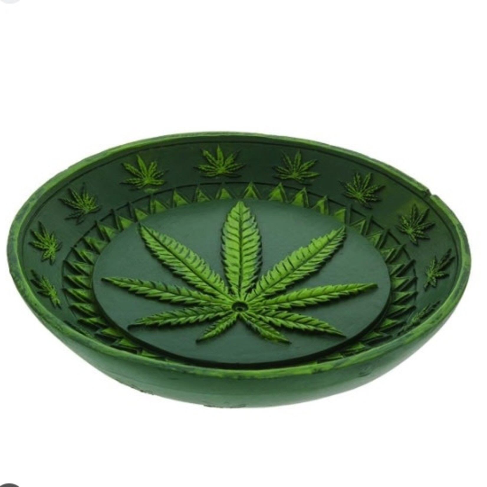 Faire GREEN LEAF ROUND BURNER GREEN