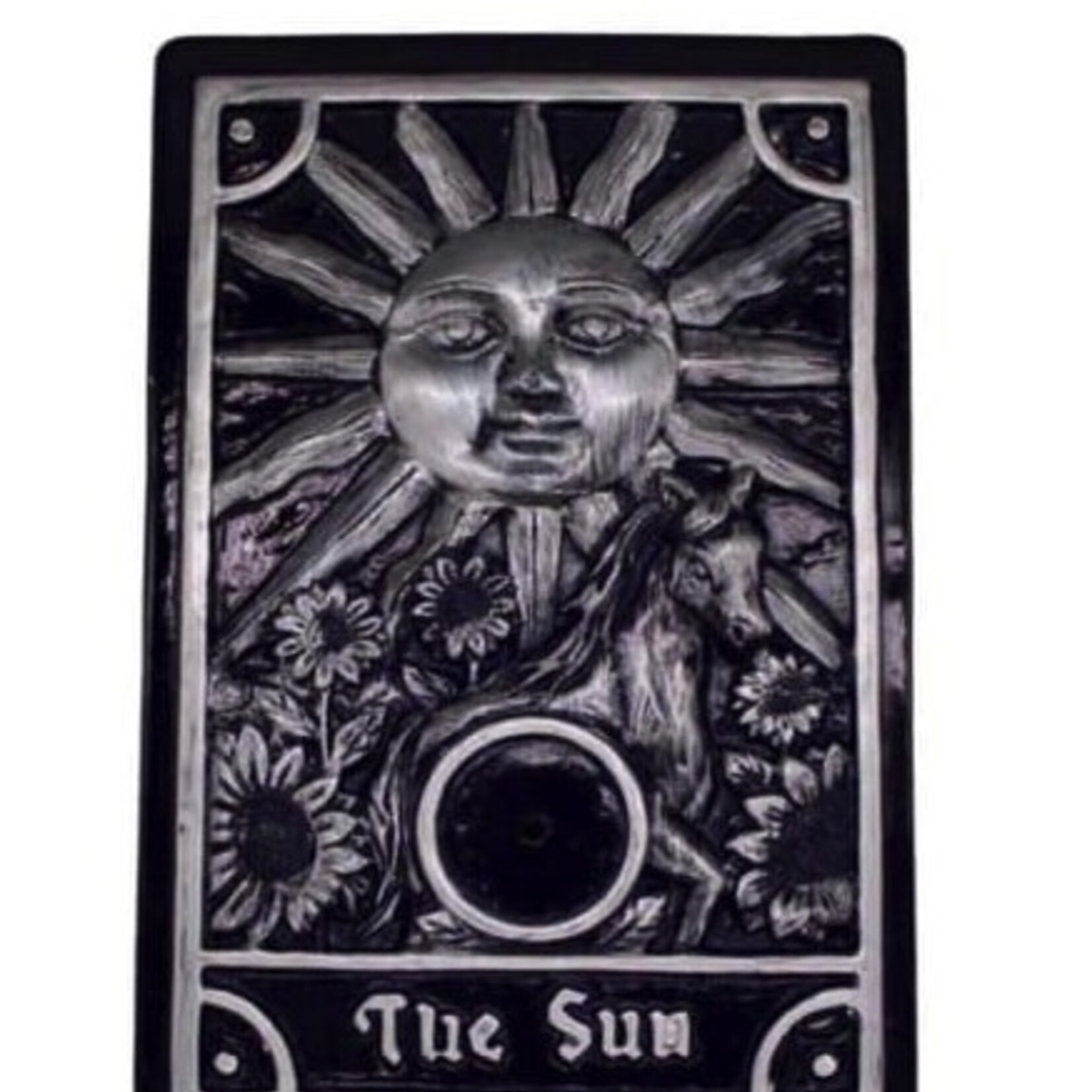 Faire Sun Tarot Card Incense Burner