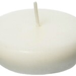 Zest Candle FLOATING CANDLE DISCS White