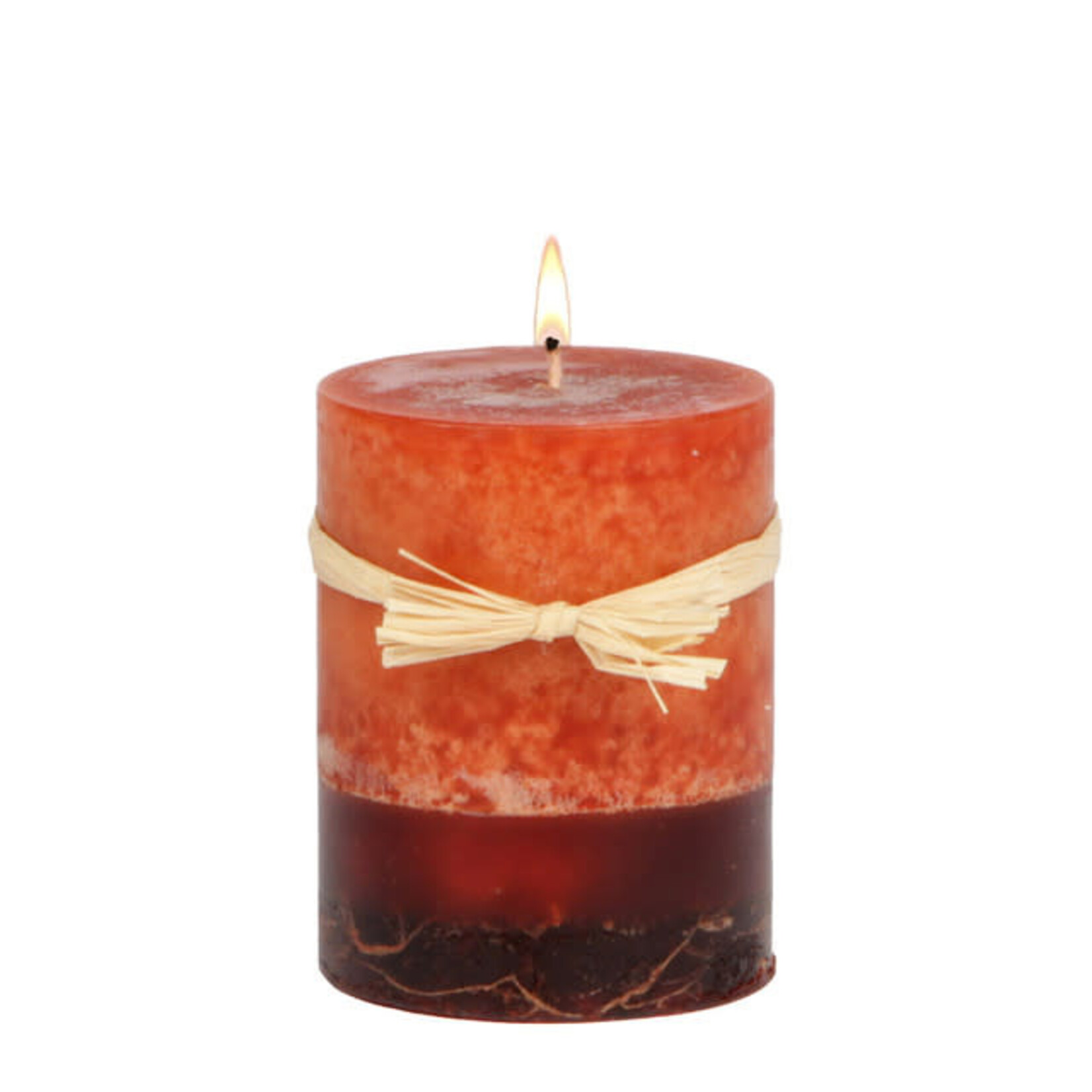 STONE CANDLES Stone Pillar Candle Patchouli Sandalwood 3X3