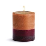 STONE CANDLES Stone Pillar Candle Karachi Blood Orange