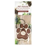 PET HOUSE CANDLE Pet House Car Air Freshener, Evergreen Forest