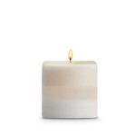 STONE CANDLES STONE CANDLE Amber Rose Pillar