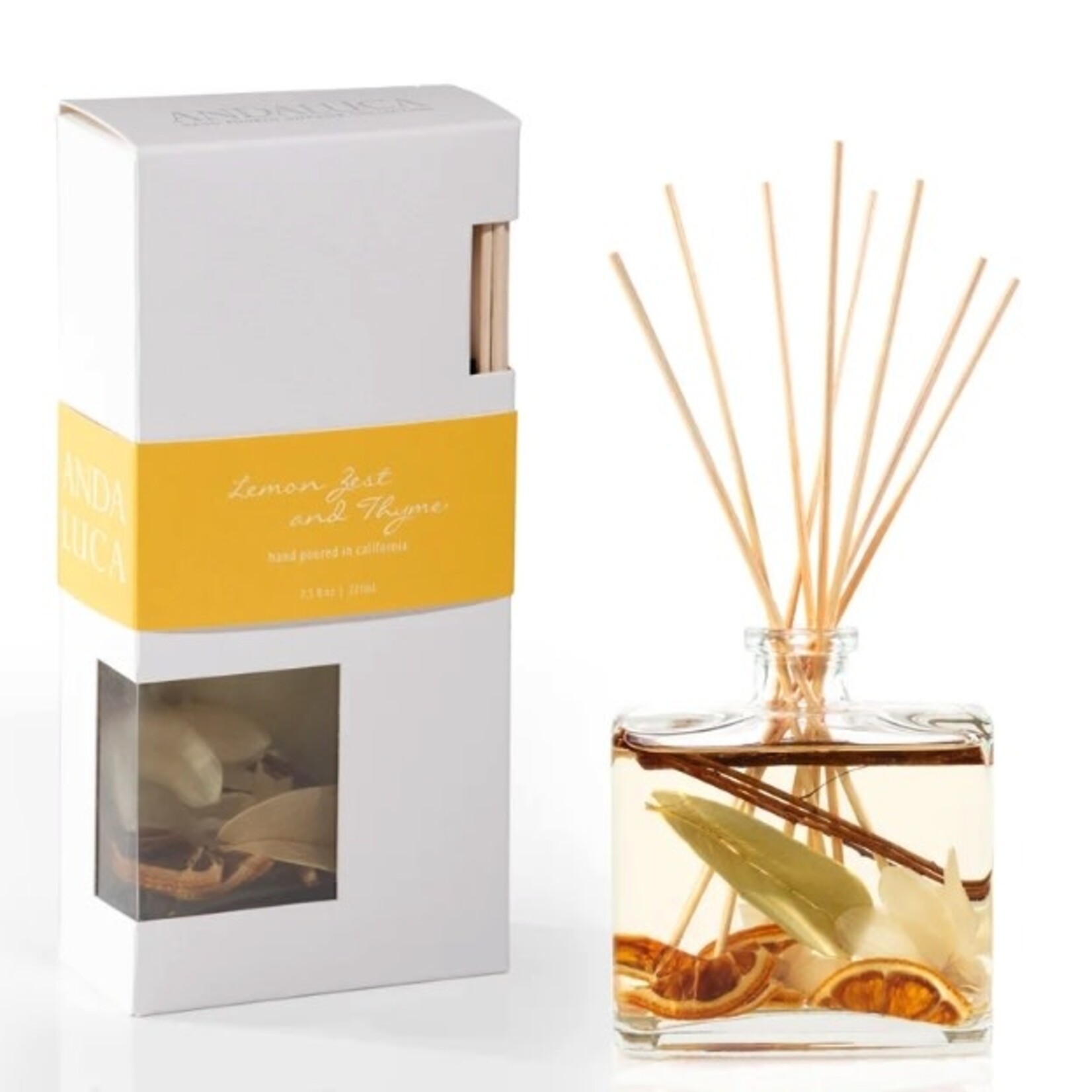 ANDALUCA Andaluca: Botanical Diffuser Lemon Zest and Thyme