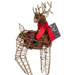 ANDALUCA Wire Reindeer Figural Potpourri Decor
