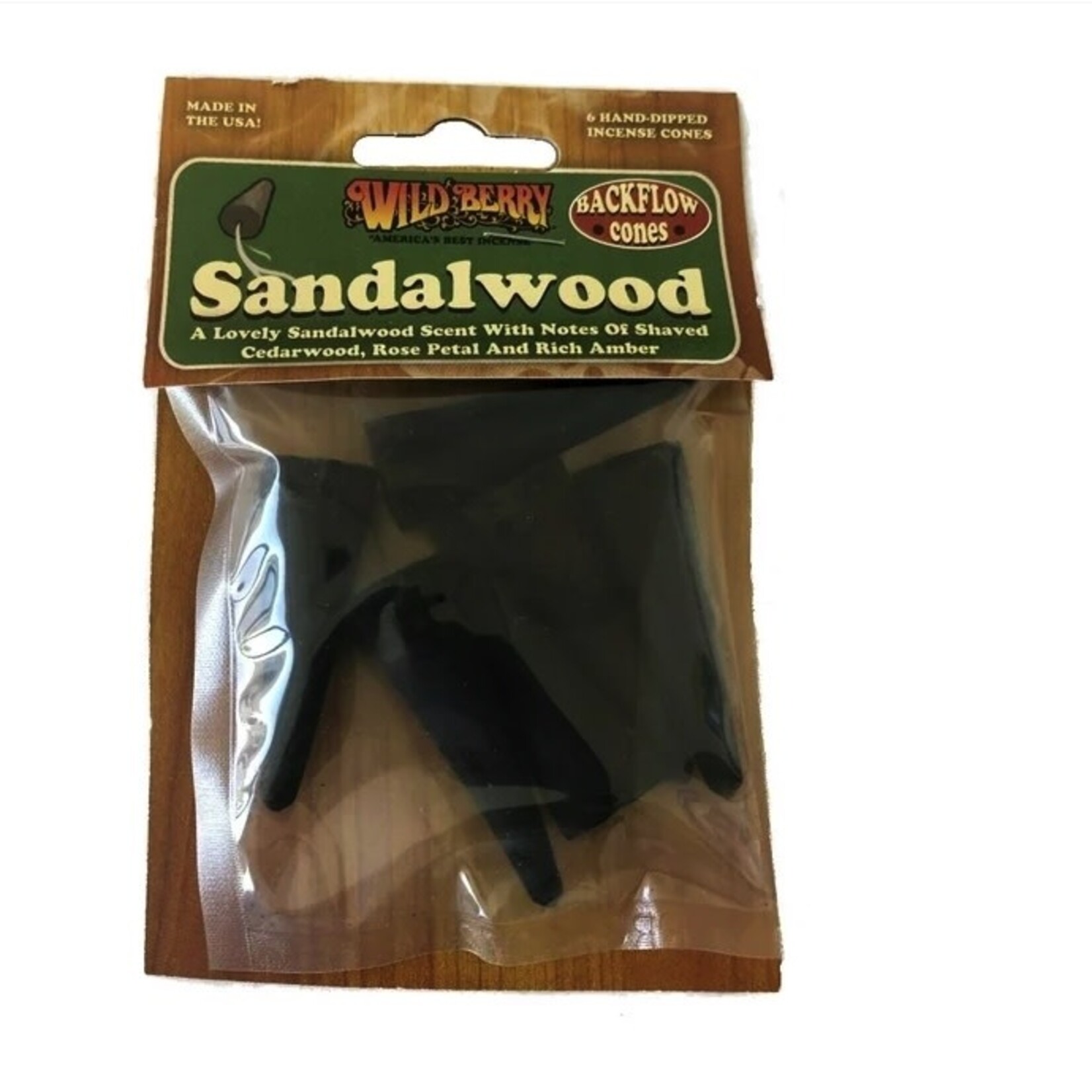 WILDBERRY Wildberry Cones Large Sandalwood