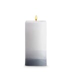 STONE CANDLES STONE PILLAR CANDLES 3X6 RED CURRANT SQ