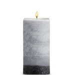 STONE CANDLES STONE PILLER CANDLES 3X6SQ