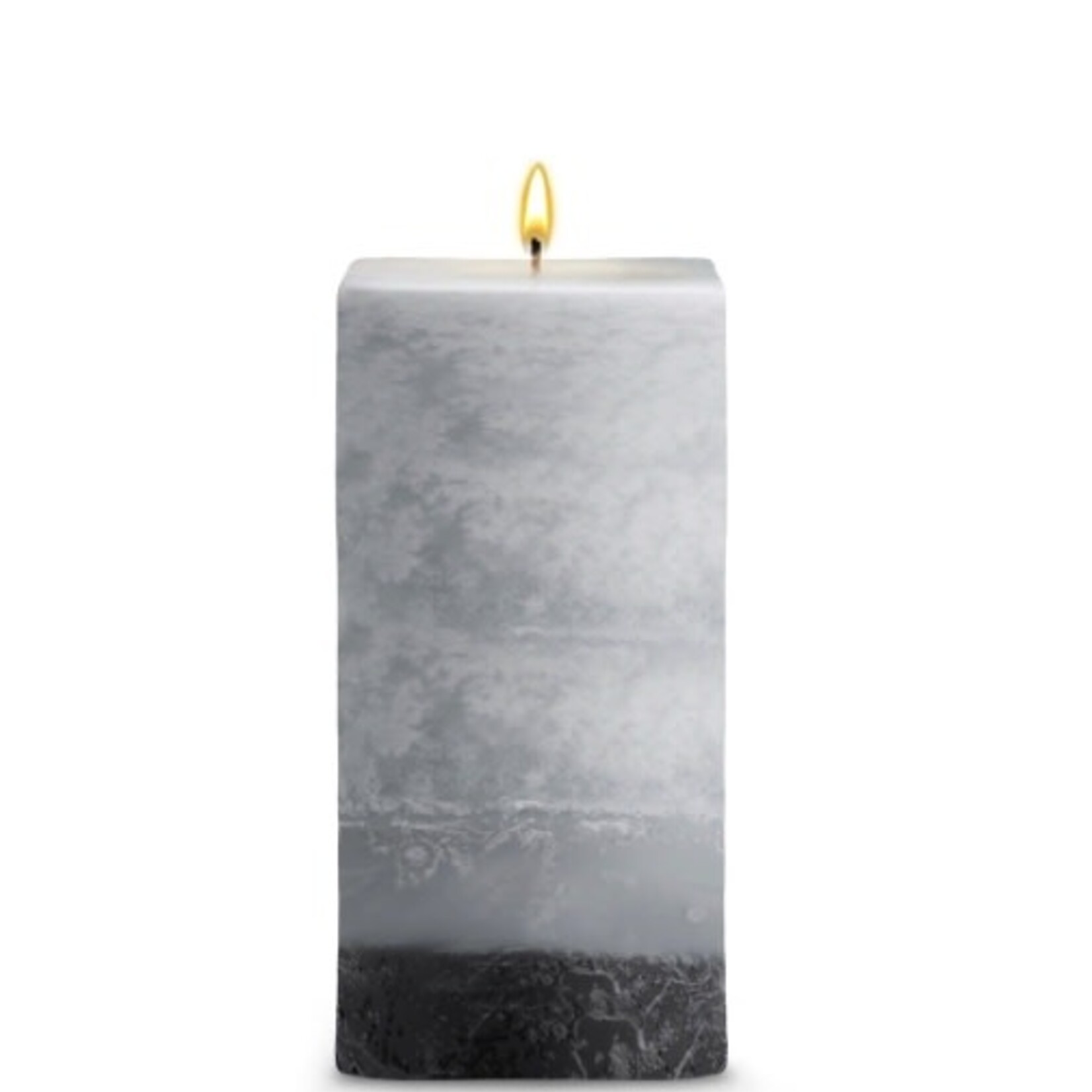 STONE CANDLES STONE PILLER CANDLES 3X6 SQ L'HOMME