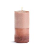 STONE CANDLES STONE PILLAR CANDLE 3X6 VANILLA BEAN
