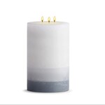 STONE CANDLES STONE PILLAR CANDLE 6X12 RED CURRANT