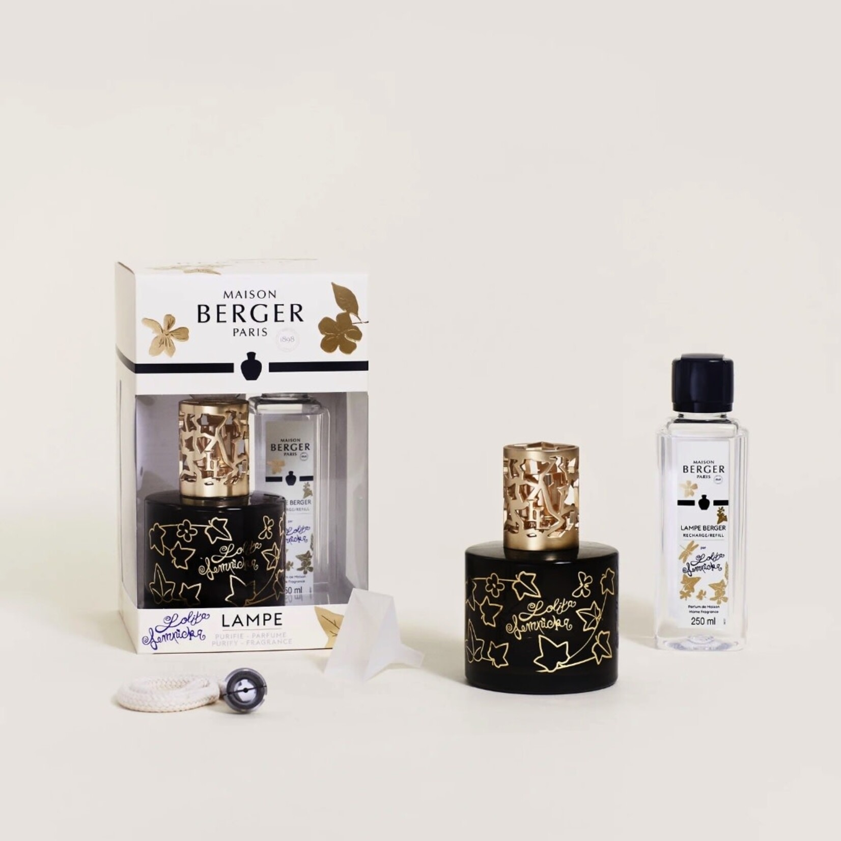 Maison Berger Paris Lolita Lempicka Lamp Berger Pure Gift Pack Black