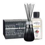 Maison Berger Paris Amphora Reed Diffuser Gift Set with Sweet Fig Black