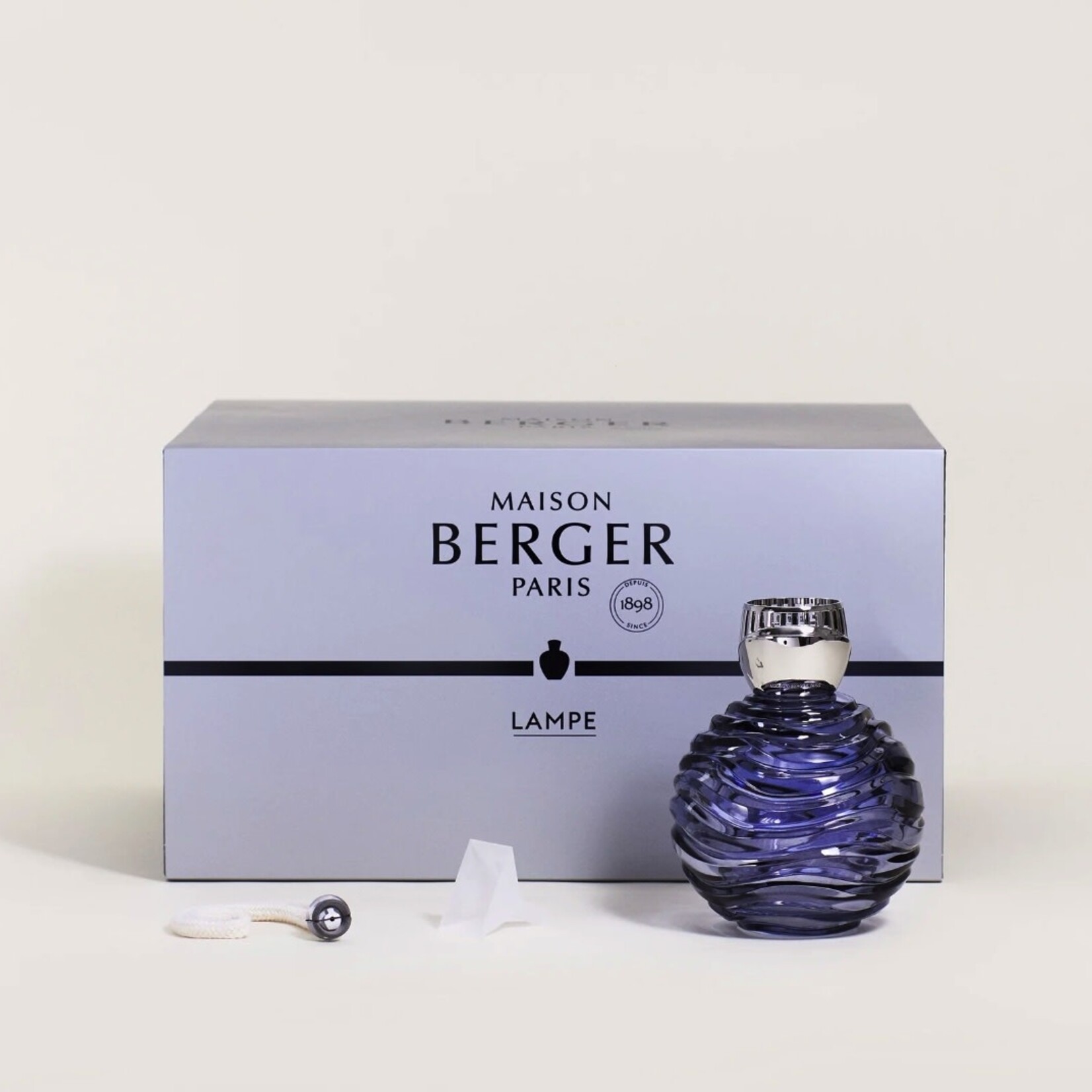Maison Berger Paris Art Edition Crystal Globe Lamp —Grey