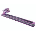 Faire Dragon Head Incense Burner 12.5" 2 Pink