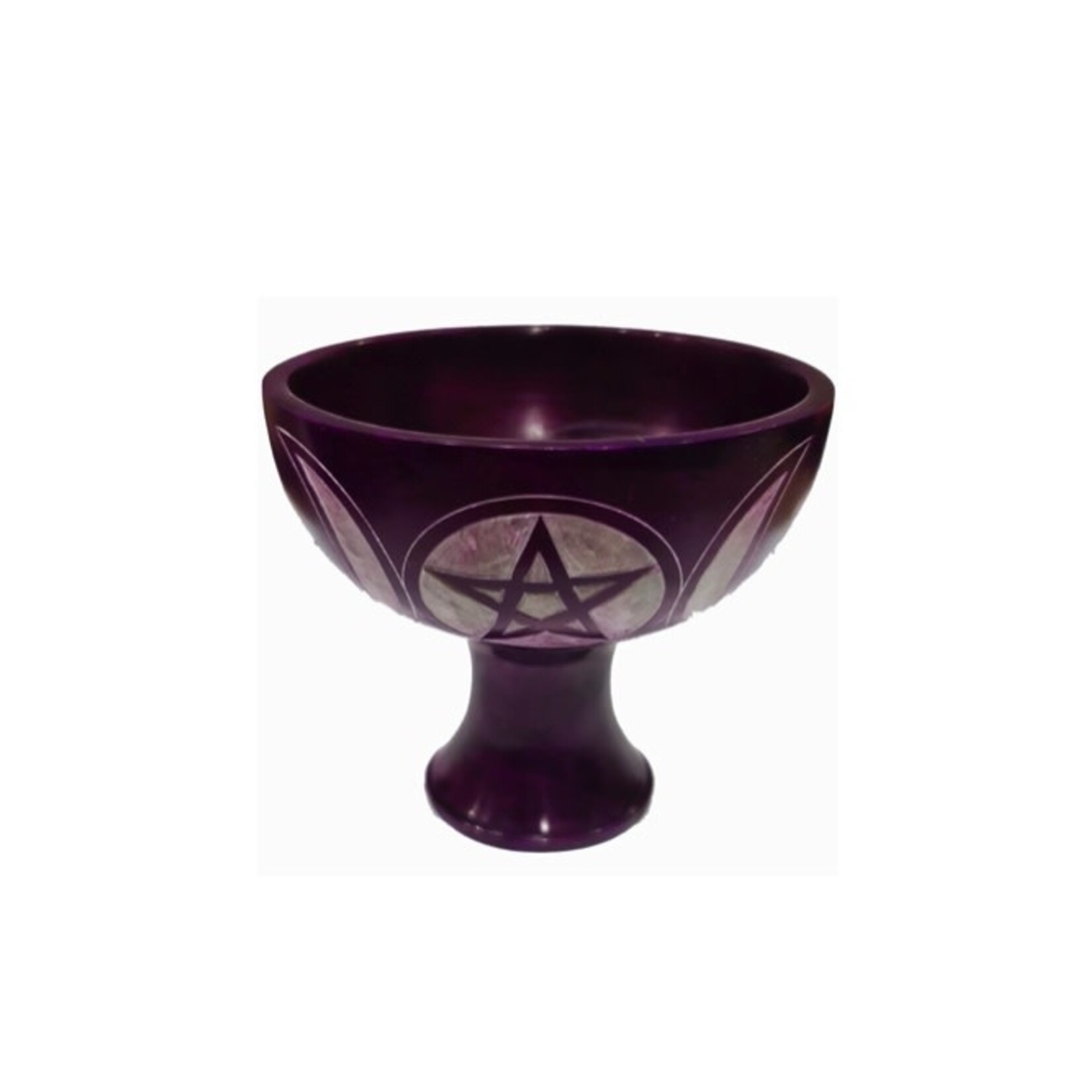 Faire Charcoal Incense Burner – Triple Moon Soapstone