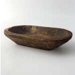 Faire BREAD BOWL CANDLE HOLDER NATURAL MINI