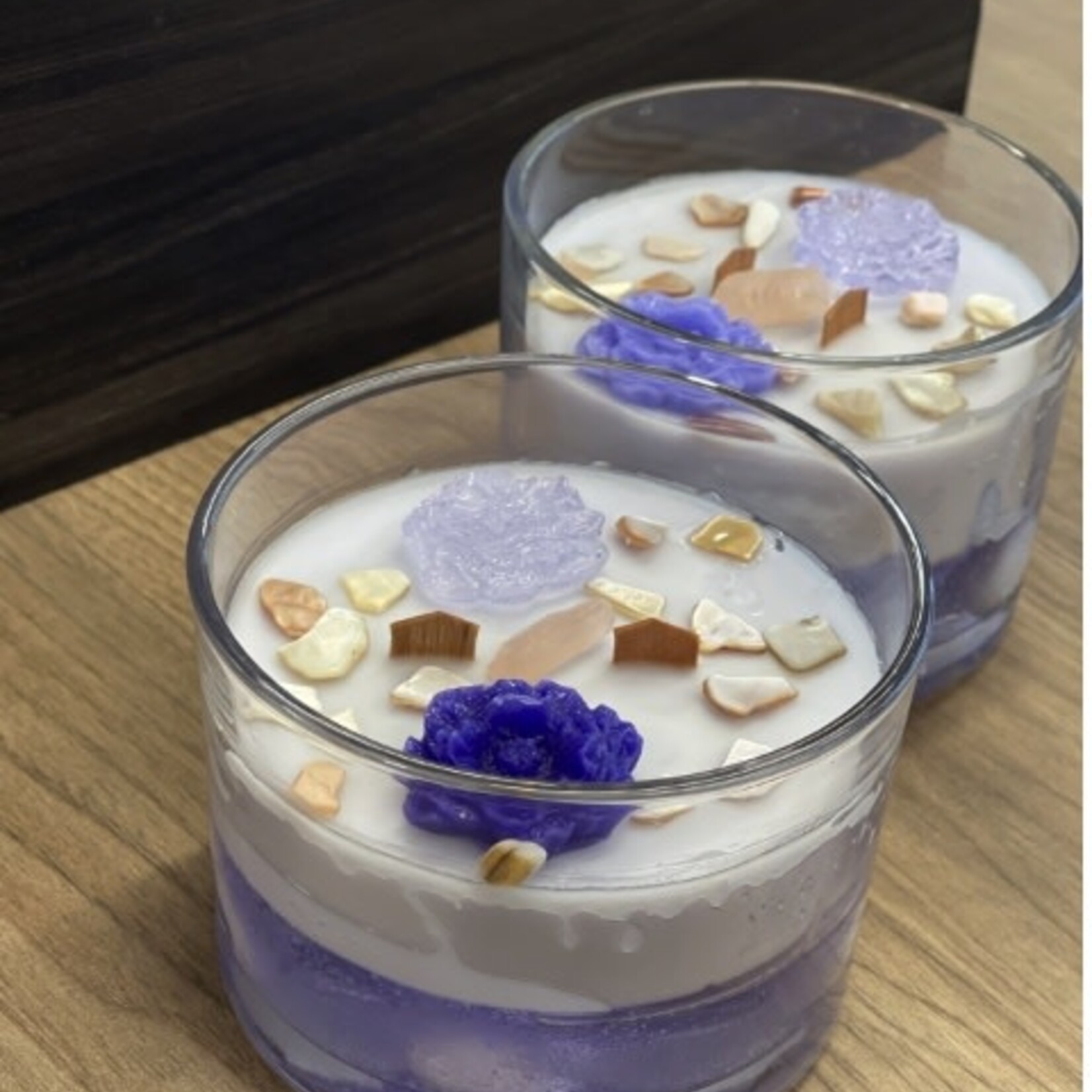 Lavender Rose Quartz Glow Two Wood Wick