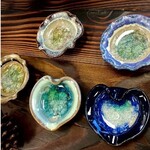 Faire Pottery Dish Sage Holder