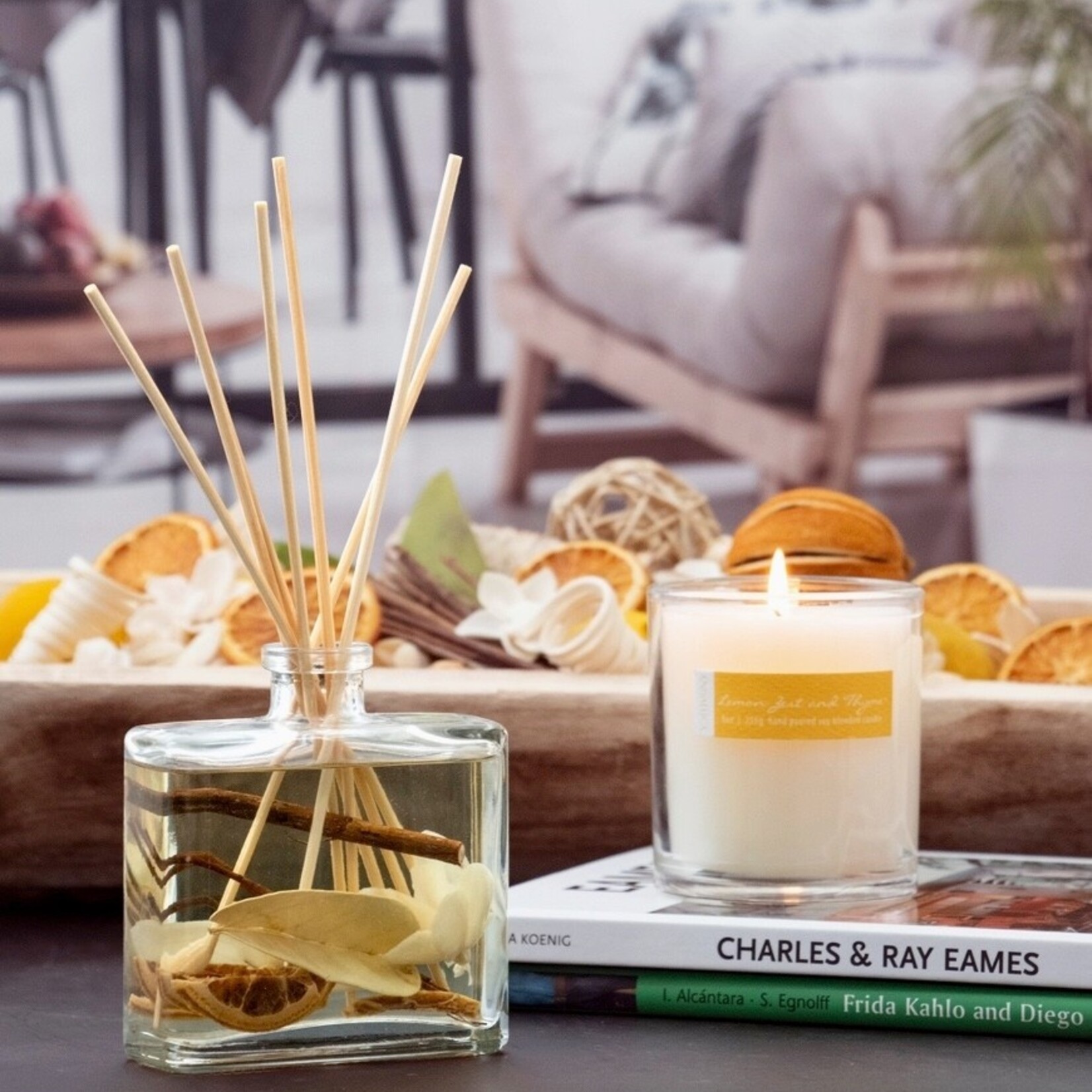ANDALUCA Andaluca: Botanical Diffuser Lemon Zest and Thyme