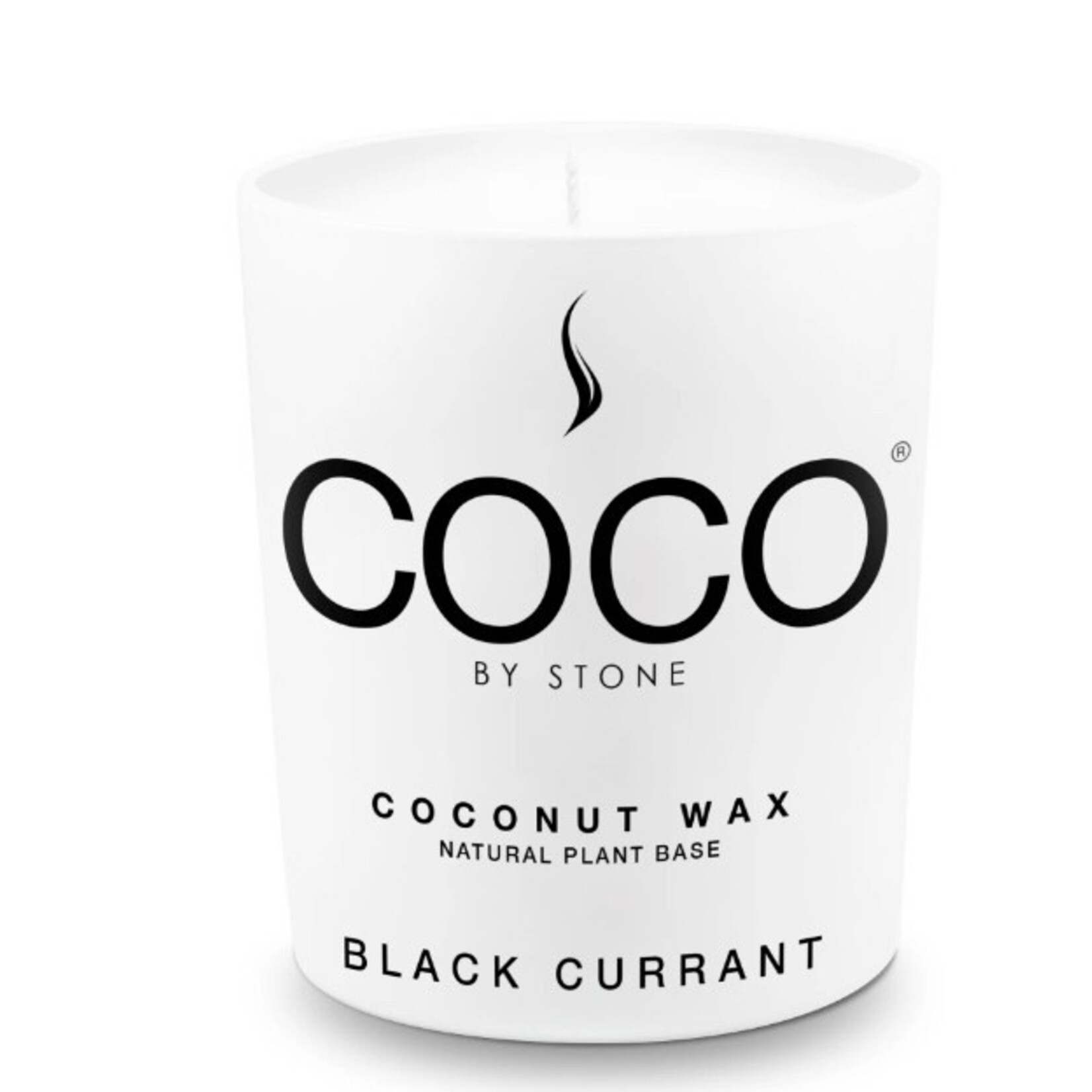 COCO COCO BY STONE COCONUT WAX 100% NATURAL BLACK CURRANT 6.5 OZ