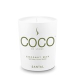 COCO COCO BY STONE COCONUT WAX 100% PLANT BASED SANTAL 2.5 OZ