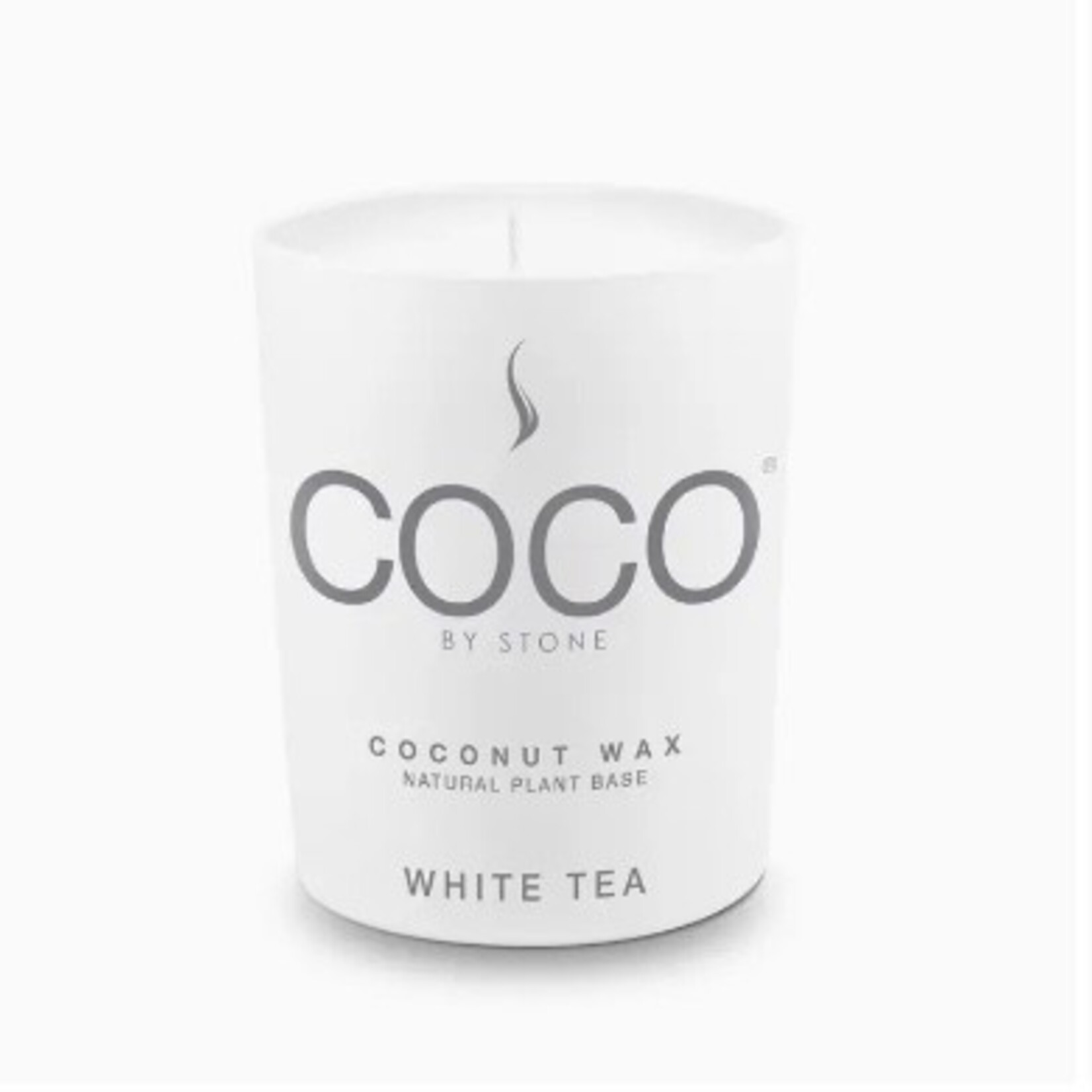 COCO COCO BY STONE COCONUT WAX 100% PLANT BASED WHITE TEA 2.5 OZ