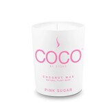 COCO COCO BY STONE COCONUT WAX 100% PLANT BASED PINK SUGAR 2.5 OZ
