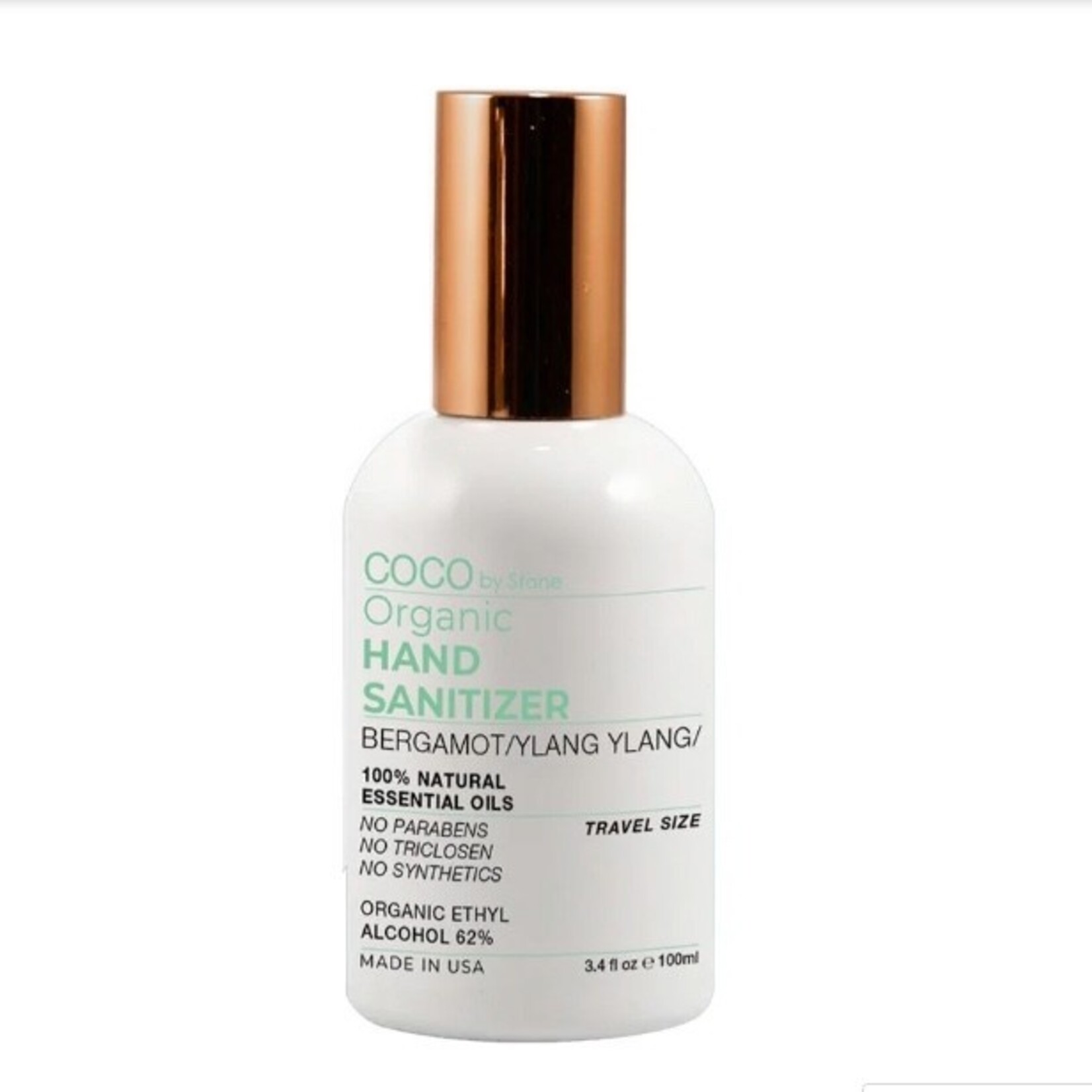 COCO COCO BY STONE HAND SANITIZER BERGAMOT /YLANG YLANG